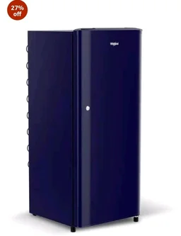 Whirlpool 184 L 2 Star Direct-Cool Single Door Refrigerator (205 WDE CLS 2S SAPPHIRE BLUE-Y, Blue, 2026 Model)