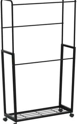 V Engineering Metal Clothes Hangering Rack with Wheels | Coat Organizer | Garment Stand - Black
50+ bought in past month