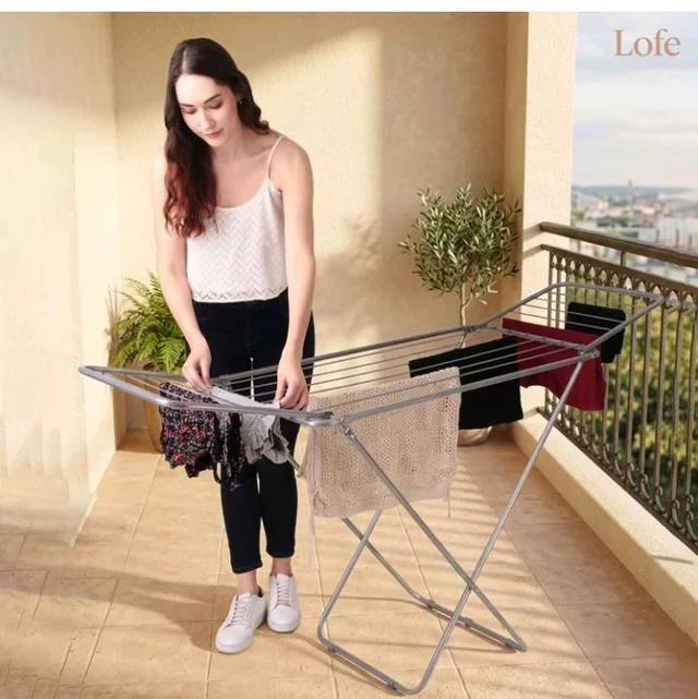20 Rails
Mild Steel Cloth Stand For Drying Clothes Foldable with 42 Feet Drying Length & 20 Rails, Portable for Indoor & Outdoor Use
42%
off
