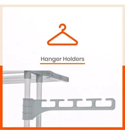Bathla 2 Level Modular Cloth Drying Stand with Wheels - Rustproof Portable Steel Laundry Rack (Grey - Medium) - Clothes Dryer for Balcony, Indoor & Outdoor Use
61%
off