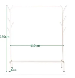 Lukzer Metal Garment Rack with Bottom Storage Shelf & 4 Side Hooks (MGS-001-White) Freestanding Heavy-Duty Clothes Drying Stand & Coat Hanger for Bedroom, Entryway, Living Room (148 x 110 x 40 cm)
200+ bought in past month