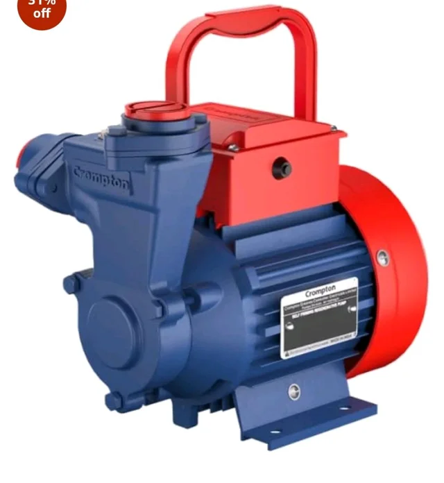 Crompton ULTIMO I | 1 HP | Residential Water Pump | Self Priming Regenerative | Single Phase |ADDS (Drip Proof Adapter) | Anti-Jam Winding Technology| 1 Year Manufacturer's Warranty