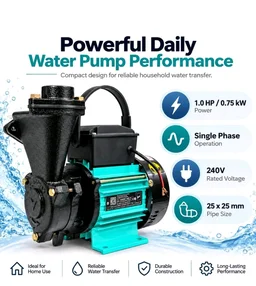 Kirloskar Jalraaj ultra max 1 HP Single Phase Self Priming Pumpset|Residential Water pump 1HP| Pure Copper Winding|1 year warranty