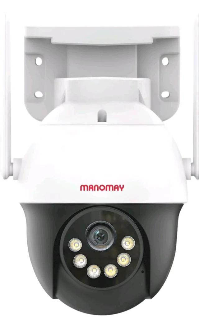 MANOMAY 3MP Wi-Fi Protect Pro Mini Pan-Tilt Camera | BIS-ER (STQC Certified) WiFi CCTV Camera | Full Color Night Vision | Smart Tracking | 2-Way Audio | Memory Card & Cloud | Alexa Support
100+ bought in past month