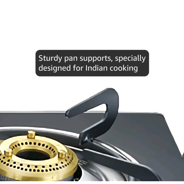 Prestige Magic plus Toughened Glass-Top 2 Brass Burner LPG Gas Stove(GTMP-02) | Black Spill Proof Design | Ergonomic Knob | Tri-Pin Burner
Amazon's Choice