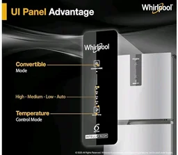 Whirlpool 235 L 3 Star Frost-free inverter Double Door Refrigerator (IF INV 278 LUNAR STEEL(3S) CONV-Y, 2026 Model)