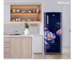 Whirlpool 184 L 2 Star Direct-Cool Single Door Refrigerator (205 WDE PRM 2S SAPPHIRE SERENA-Y, Blue, 2026 Model)