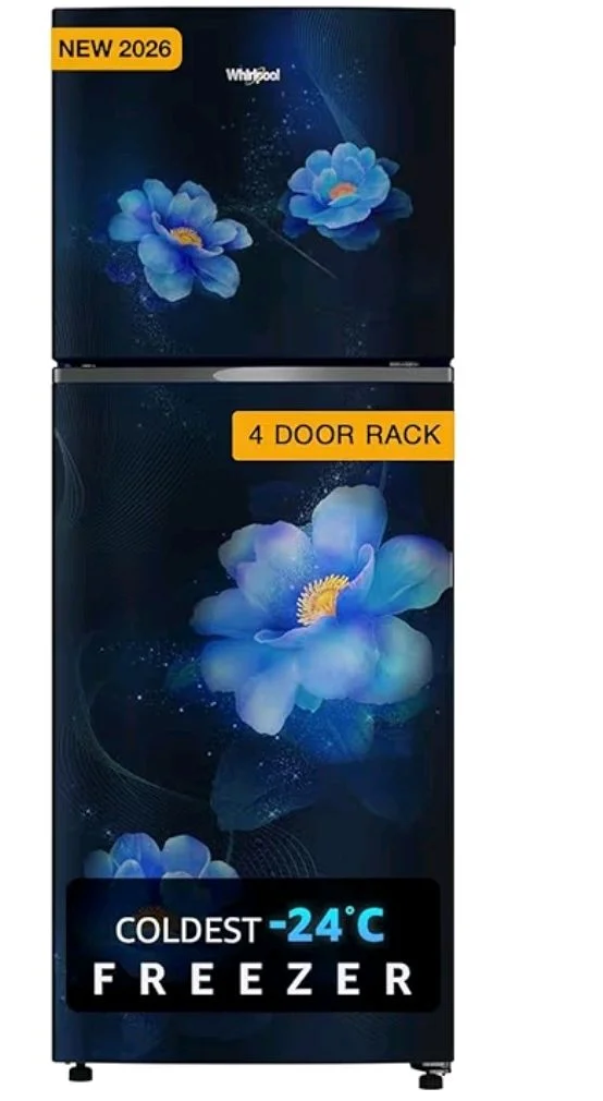 Whirlpool 235 L 2 Star Frost-free inverter Double Door Refrigerator (NEO SP278 PRM SAPPHIRE ROSE(2S)-Y, 2026 Model)