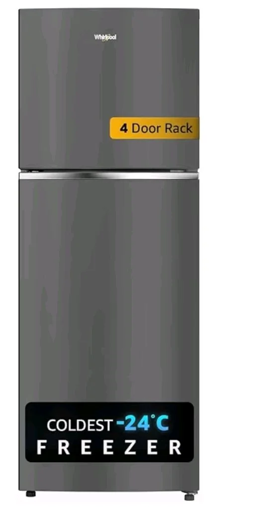 Whirlpool 235 L 2 Star Frost-free inverter Double Door Refrigerator (NEO SP278 PRM LUNAR BLACK(2S)-Y, 2026 Model)
15%
off
Product Images and Videos (AI-Generated Alt Text)