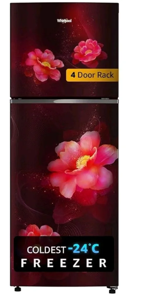 Whirlpool 235 L 2 Star Frost-free inverter Double Door Refrigerator (NEO SP278 PRM WINE ROSE(2S)-Y, 2026 Model)