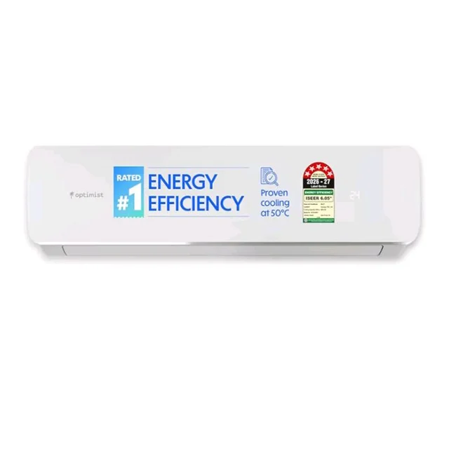 Optimist 1.39 T 5Star WiFi Inverter Split AC | Lowest Bill ISEER 6.05 | 5-Yr Comp Warranty | 50°C Tested Cooling | Turbo+ up to 1.9Ton Cooling | In-App Gas Level Indicator(ODU-SUHC48ZV, IDU- SEHC48ZV)