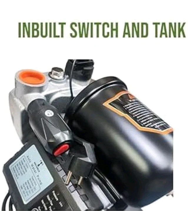 COPPER MOTOR, BLUE, PRESSURE BOOSTER PUMP SELFPriming Water Pump, 1 HP, 800W, 220V, Automatic Pressure Control, 5-6 Points AUTO ON/OFF 2-3 BATHROOMS