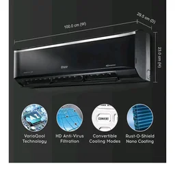 Cruise 1.5 Ton 5 Star VarioQool Pro Inverter Split AC (CWCVBM-VP3F185BL)
Cooling at 55°C | High ISEER Rating |100% Copper | Convertible 5-in-1 | 4 Way Swing | EEV Tech | PM2.5 Filter, Backlit Remote