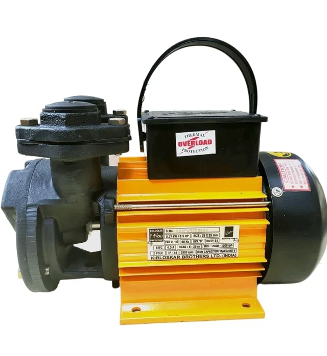 Kirloskar Brothers Limited V-Flow 0.5 HP Fast Suction Water Pump, Multicolour| Water Pump 0.5 hp
13%
off