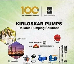 Kirloskar Brothers Limited V-Flow 0.5 HP Fast Suction Water Pump, Multicolour| Water Pump 0.5 hp
13%
off