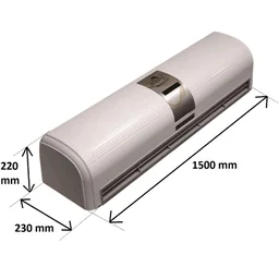 DOLPHY Air Curtain with Single Door Sensor & Remote - 700 W (5 Feet)