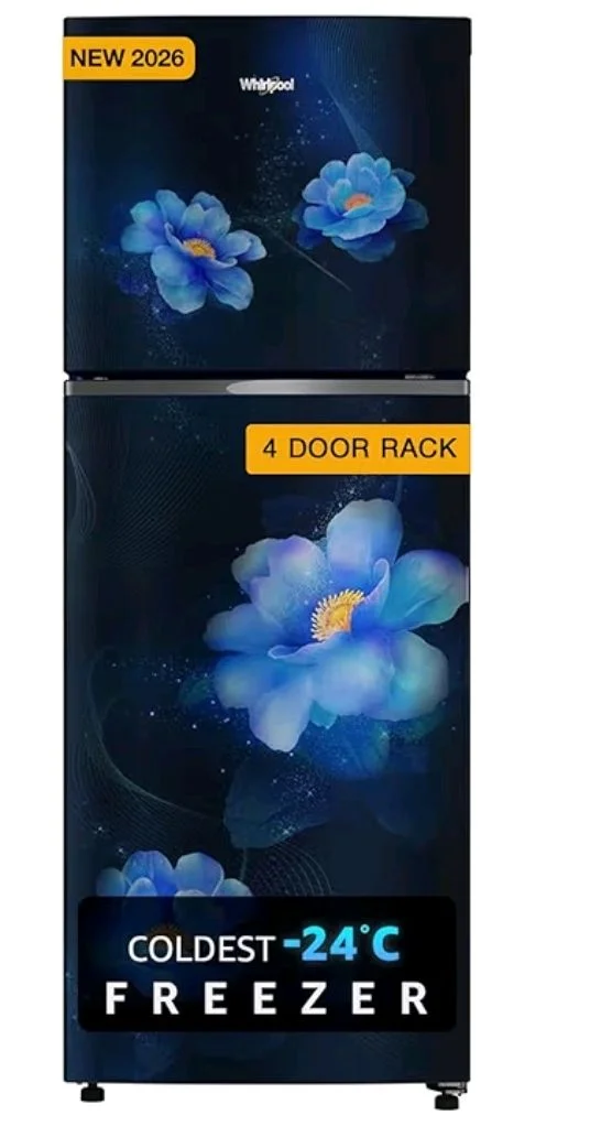 Whirlpool 235 L 2 Star Frost-free inverter Double Door Refrigerator (NEO SP278 PRM SAPPHIRE ROSE(2S)-Y, 2026 Model)