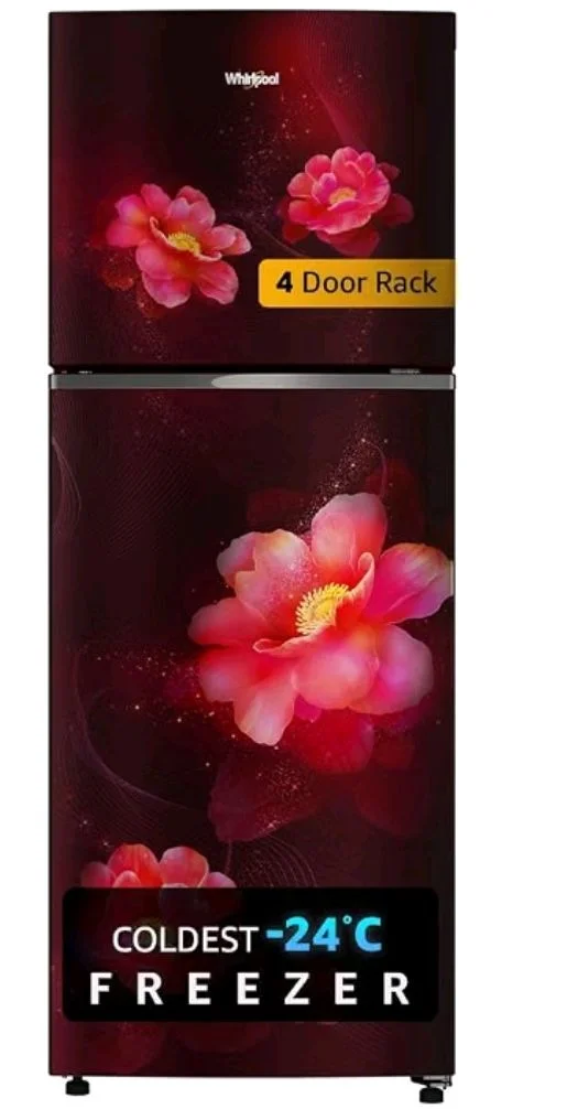 Whirlpool 235 L 2 Star Frost-free inverter Double Door Refrigerator (NEO SP278 PRM WINE ROSE(2S)-Y, 2026 Model)