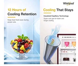 Whirlpool 192 L 4 Star Direct-Cool Single Door Refrigerator with Base Drawer (215 IMPC ROY 4S Wine PEONY-Y, Red, 2026 Model)
Product Images and Videos (AI-Generated Alt Text)