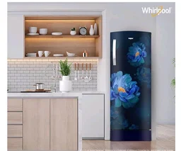 Whirlpool 207 L 5 Star Icemagic Pro Inverter Direct-Cool Single Door Refrigerator (230 IMPRO ROY 5S INV SAPPHIRE PEONY-Y, Blue, 2026 Model)