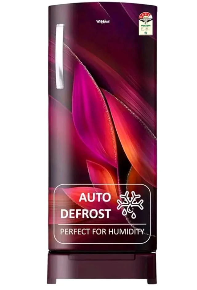 Whirlpool 236 L 4 Star Frost Free Inverter Direct-Cool Single Door Refrigerator (Auto-Defrost, Intellisense Inverter, 260 IMPRO PLUS ROY 4S WINE Breeze-Z)