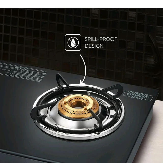 Brand: Judge
4.3
4.3 out of 5 stars
(13)
Judge By Prestige 2 Burners Deluxe Glasstop Open Gas Stove | High Efficiency Tri-Pin Brass Burners | Spill Proff Design | 2 Years Warranty
Amazon's Choice