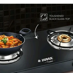 Brand: Judge
4.3
4.3 out of 5 stars
(13)
Judge By Prestige 2 Burners Deluxe Glasstop Open Gas Stove | High Efficiency Tri-Pin Brass Burners | Spill Proff Design | 2 Years Warranty
Amazon's Choice