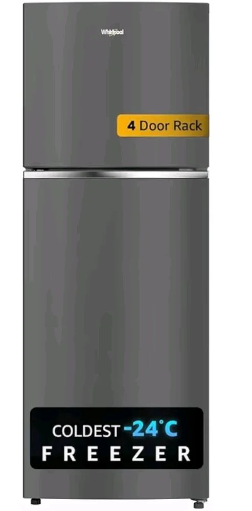 Whirlpool 235 L 2 Star Frost-free inverter Double Door Refrigerator (NEO SP278 PRM LUNAR BLACK(2S)-Y, 2026 Model)