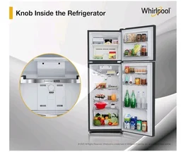 Whirlpool 235 L 2 Star Frost-free inverter Double Door Refrigerator (NEO SP278 PRM LUNAR BLACK(2S)-Y, 2026 Model)