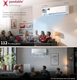 Hitachi Smart Choice 1.5 Ton 3 Star, New Star rated, Inverter Split AC(Copper, Smart View Display, 4 Way Swing,RAS.D318PCD2BS1, White)