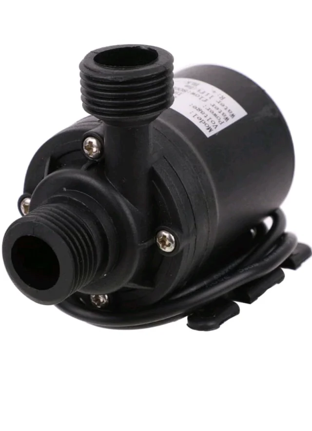 amiciFlo DC 24V Water Pump | Ultra-Quiet Submersible Pump with 780L/H Flow and 3.5M Lift Height, Durable Brushless Motor