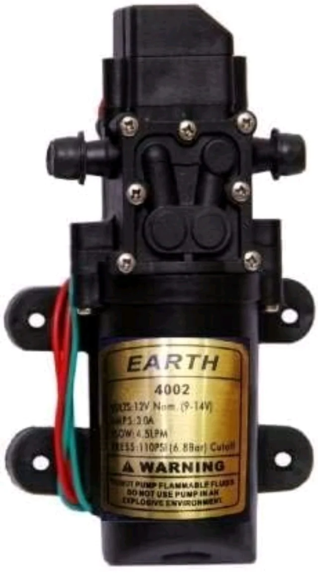 HORGAN High Pressure 12V DC Water Pump 110 PSI | Battery Sprayer Motor Pump | Agriculture Spray Pump for Farm, Garden, Mist Spray, Car & Bike Wash | DC Power Water Pump Motor
