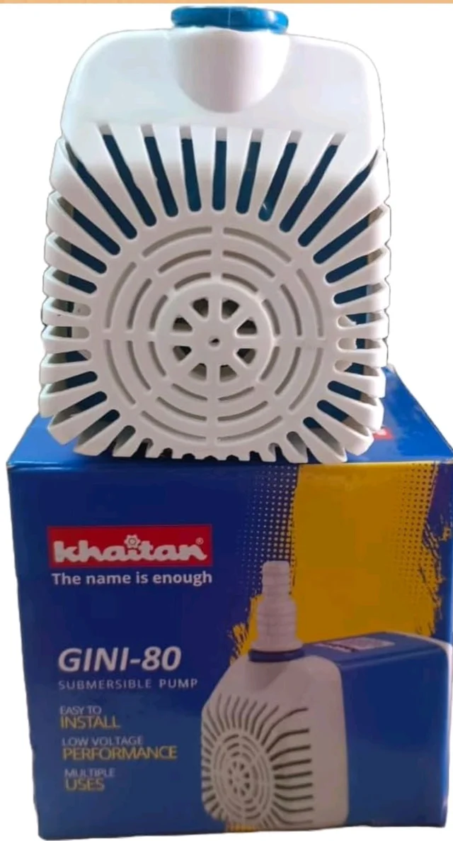 SEER Khaitan Gini-80 Submersible Pump 40 WATT Submersible Water Pump Blue