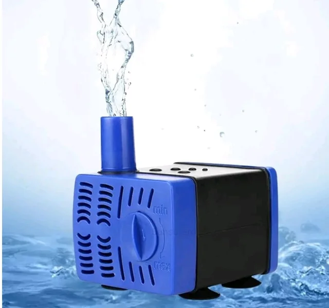 SANSEFERO® Aquarium Submersible Water Pump With Adjustable Flow Control And Energy Saving Submersible Pump For Aquarium | Power : 3W | Output : 230L/H | H.MAX: 0.5M (RS-701)