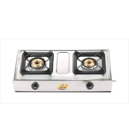 Visit the Bajaj Store
4.0
4.0 out of 5 stars
(1,127)
Bajaj Popular Eco Gas Stove | 2-Burner | Stainless Steel | ISI Certified | Open | 2