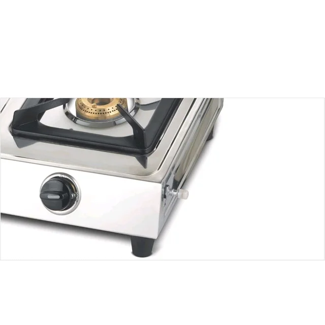 Visit the Bajaj Store
4.0
4.0 out of 5 stars
(1,127)
Bajaj Popular Eco Gas Stove | 2-Burner | Stainless Steel | ISI Certified | Open | 2