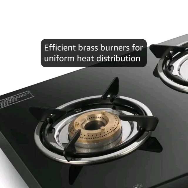 Visit the store, Glen
Glen
Visit the store
3.8
3.8 out of 5 stars
(266)
Glen 3 Burner Toughened Glass LPG Gas Stove 73 cm | Fuel Efficient Brass Burners | Black | Manual Ignition | 2 Years Standard Warranty | 1034GTBBBLi
