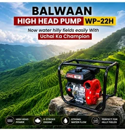 Balwaan Krishi High Head Water Pump | 212cc 4-Stroke Petrol Engine | 2-Inch Outlet | Double-Layer Air Filter, 7 HP | Aluminum Body | WP-22H
Amazon's Choice