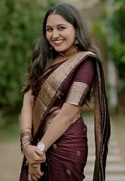 SWORNOF Women's Pure Silk Saree With Blouse Piece