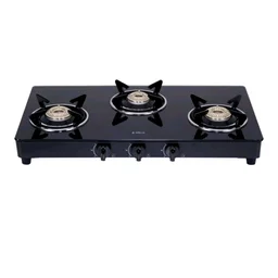 ica Store
4.1
4.1 out of 5 stars
(16,868)
Elica Vetro Glass Top 3 Burner Gas Stove (703 CT VETRO BLK)