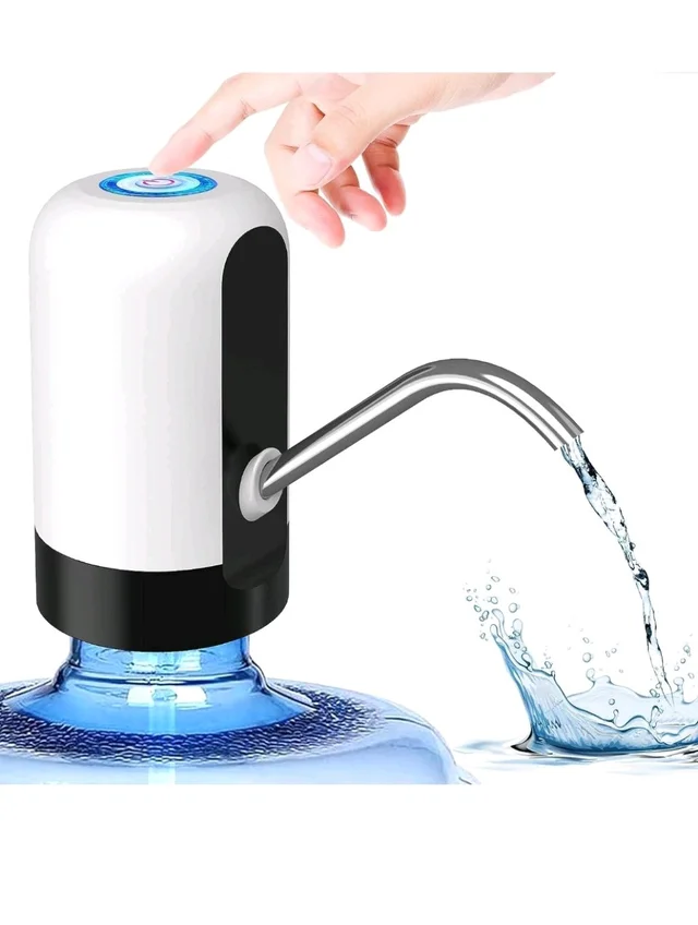Konquer TimeS KTS Automatic Wireless Water Can Dispenser Pump for 20 Litre Bottle Can, White/Black
500+ bought in past month