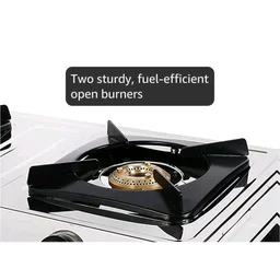 Lifelong 2 Burner Gas Stove Top for Kitchen - Manual Ignition Cooktop with Stainless Steel for Kitchen, ISI Certified & Compatible with LPG - 1 Year Manufacturer's (Silver, LLGS990)
1K+ bought in past month