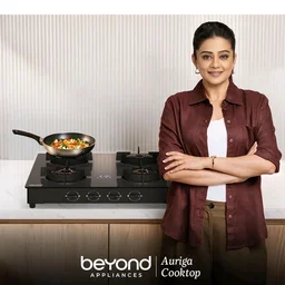 Visit the store, BEYOND BY MUKUNDA FOODS
BEYOND BY MUKUNDA FOODS
Visit the store
2.9
2.9 out of 5 stars
(14)
Beyond Appliances Auriga Pro 4 Full Brass Burner Smart Gas Stove | Auto Ignition | Digital Timer | Flame Failure Device | Toughened Glass | ISI Certified, LPG & PNG Compatible, PAN India Service
49%
off
Product Images and Videos (AI-Generated Alt Text)