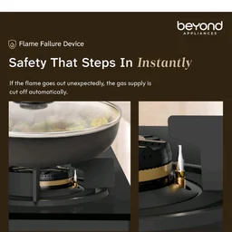 Visit the store, BEYOND BY MUKUNDA FOODS
BEYOND BY MUKUNDA FOODS
Visit the store
2.9
2.9 out of 5 stars
(14)
Beyond Appliances Auriga Pro 4 Full Brass Burner Smart Gas Stove | Auto Ignition | Digital Timer | Flame Failure Device | Toughened Glass | ISI Certified, LPG & PNG Compatible, PAN India Service
49%
off
Product Images and Videos (AI-Generated Alt Text)