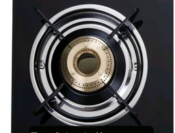 Elica Vetro Glass Top 3 Burner Gas Stove (703 CT VETRO BLK)