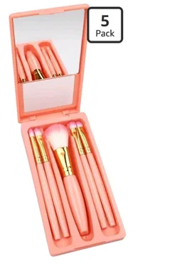 Brand: Generic
5 Pcs Makeup Brush Set with Mirror and Pink Travel Case
Travel-Friendly, Includes Mirror, Pink Case, 5 Brushes, Portable Design
60%
off