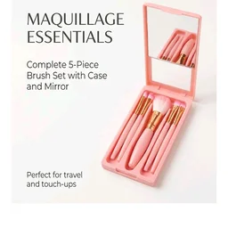Brand: Generic
5 Pcs Makeup Brush Set with Mirror and Pink Travel Case
Travel-Friendly, Includes Mirror, Pink Case, 5 Brushes, Portable Design
60%
off
