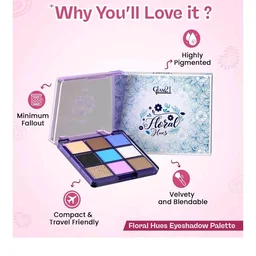 Glam21 Party Ready Glam Makeup kit | Velvet Touch Foundation, Compact Powder, Eye Shadow Palette, Crayon Lipstick, HD Dense Mascara & Eyeliner | Set Of 6 Makeup Kit (Light Tone)