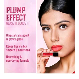 RENEE Shine Forever Lip Gloss Combo of 10 l Non-Sticky, Hydrating, Nourishing l Long-lasting, Smooth, Moisturizing Effect l Shea Butter & Vitamin E Infused l Travel Friendly l Ideal Gifting