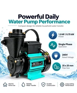 Kirloskar Jalraaj ultra max 1 HP Single Phase Self Priming Pumpset|Residential Water pump 1HP| Pure Copper Winding|1 year warranty